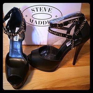 Steve Madden Opozed black multi size 9
